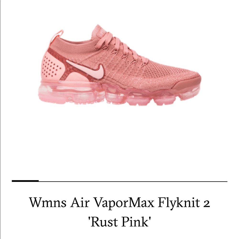 Air Vapor Max Flyknit 2 ‘Rust Pink’ RARE